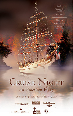 Catholic Charities Event Poster